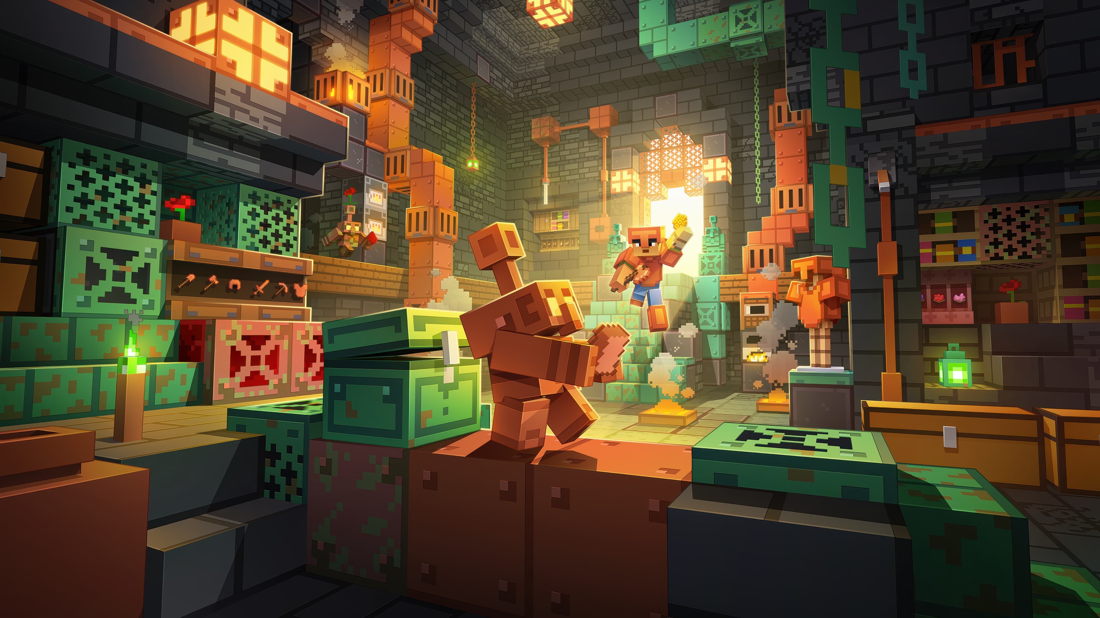 Rozgrywka na serwerze Minecraft